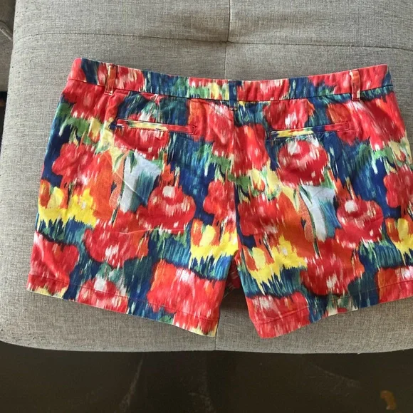 MERONA MULTICOLOR SHORTS SIZE 18 BEACH VACATION SHORTS - Picture 2 of 6